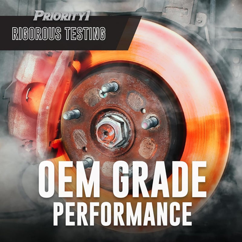 Bendix وسادات فرامل أمامية سيراميك Priority1 CFC1539 لطرازات مختارة من Scion FR-S وSubaru BRZ وCrosstrek وForester وImpreza وLegacy وOutback وWRX وXV وToyota 86 وGR86 - Image 4